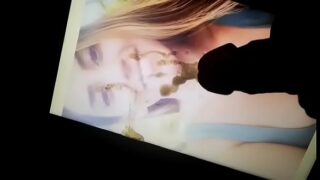 Porn star cum tribute