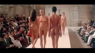 Nude male fashion show